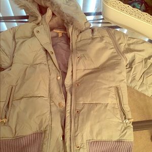 puff jacket and removable sleeves